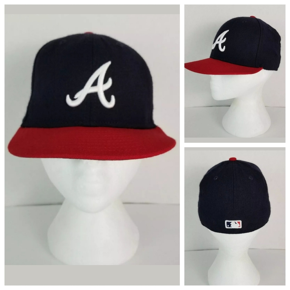 Atlanta Braves New Era Kids Fitted 6 5/8 Ball Cap
